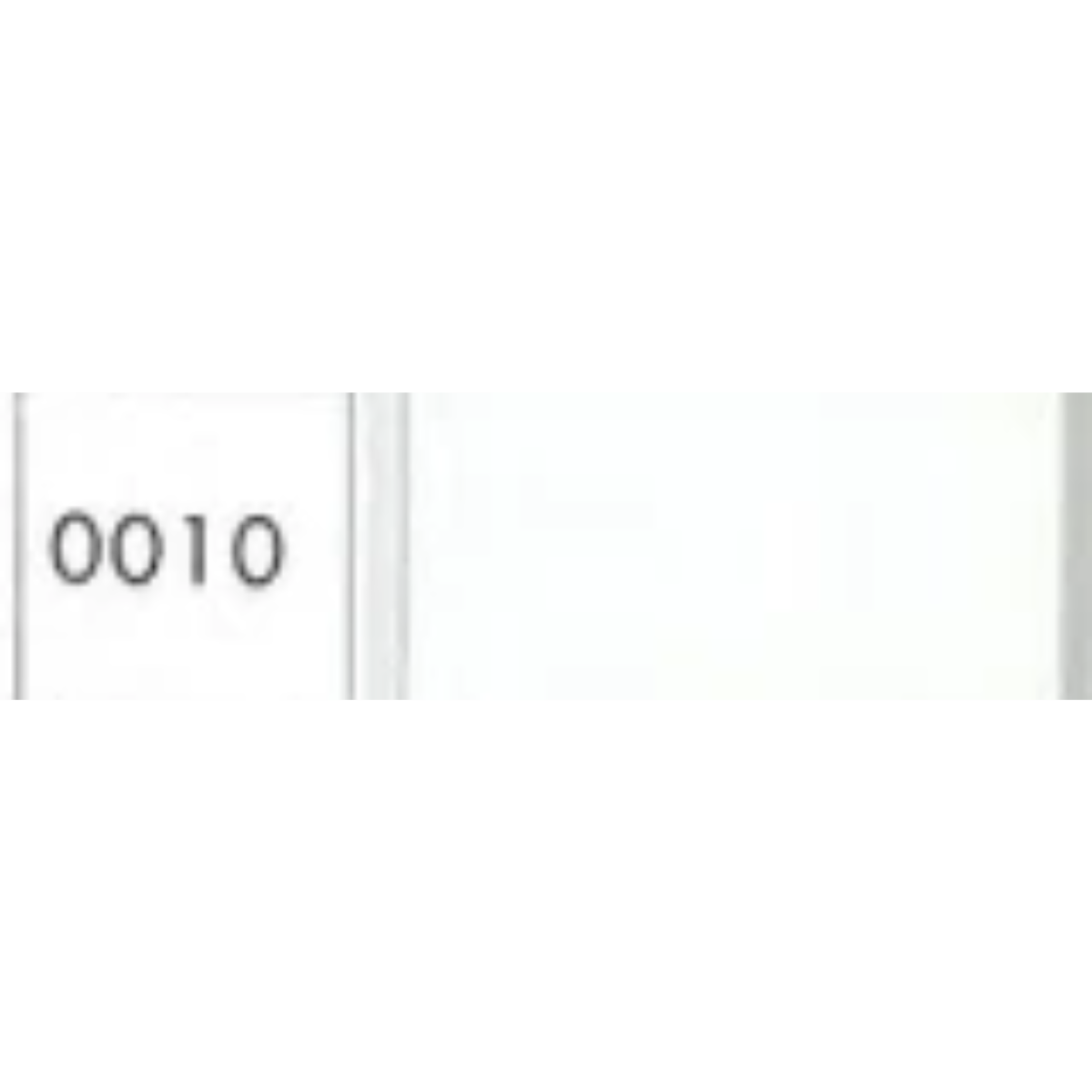 Fil à broder Isacord 40 polyester 1000 mètres coloris 0010 Blanc