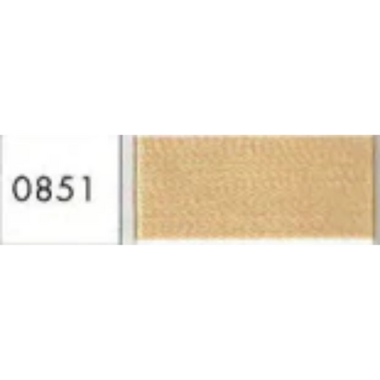 Fil à broder Isacord 40 polyester 1000 mètres coloris 0851 Marron doré