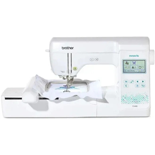 BROTHER Innovis F540E Brodeuse AVEC cadre à broder magnétique ET logiciel PE Design plus