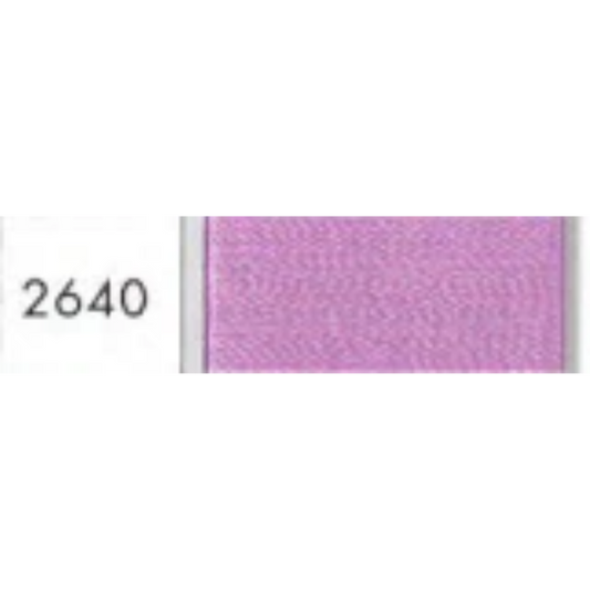 Fil à broder Isacord 40 polyester 1000 mètres coloris 2640 Violet