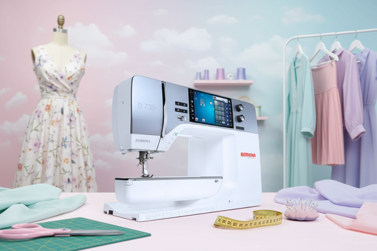 BERNINA B735 PRO Machine à coudre et à quilter (module de broderie en option*)