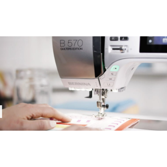 BERNINA B570 QE Machine à coudre, à quilter (module de broderie en option*)