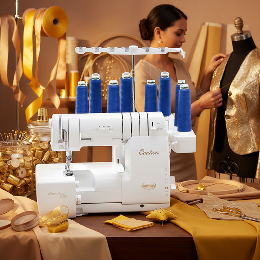 BABY LOCK Surjeteuse Recouvreuse OVATION 8/7/6/5/4/3/2 fils - 1 à 5 aiguilles