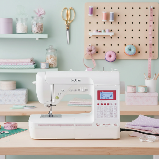 BROTHER Innovis F400 Machine à coudre AVEC table d'extension