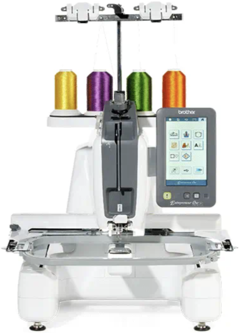 Déployez vos ailes sur la vaste zone de broderie. Brodez à vive allure avec une vitesse de broderie allant jusqu'à 1.000 points par minute. Indiquez la voie à suivre pour réussir grâce à la précision laser du positionnement. PR1 x vous = l’ultime collaboration.