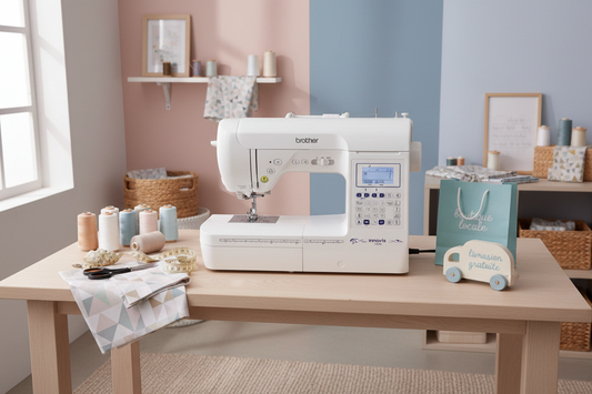 BROTHER Innovis F410 Machine à coudre AVEC table d'extension