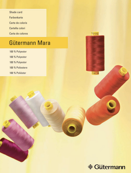 Fil GUTERMANN MARA 120 Fusette de 1000 m Qualité industrielle