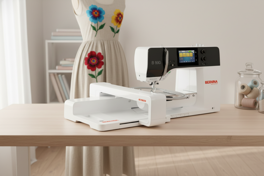 BERNINA B590 Machine à coudre et à broder, quilteuse AVEC module de broderie