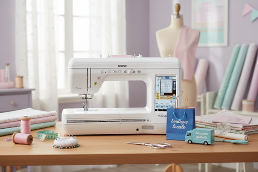 BROTHER Innovis VQ2 Machine à coudre AVEC Pack couture créative CSP2