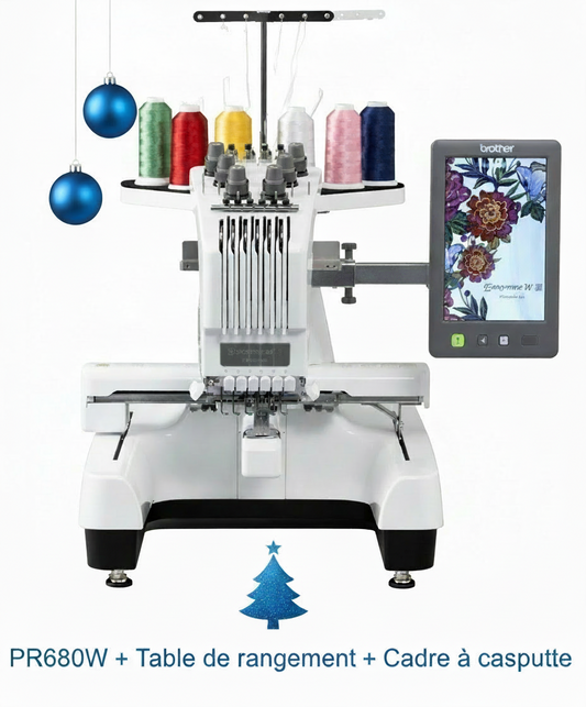 Si vous rêvez de démarrer ou de développer votre entreprise de broderie, alors la PR680W est faite pour vous. Elle est conçue pour offrir des résultats professionnels dans un format compact, une simplicité d’utilisation et une grande productivité. Brodez des logos, des noms, des monogrammes, et bien plus encore, sur une grande variété d’articles, tels que des casquettes, des vestes, des jeans, des chapeaux et des serviettes.