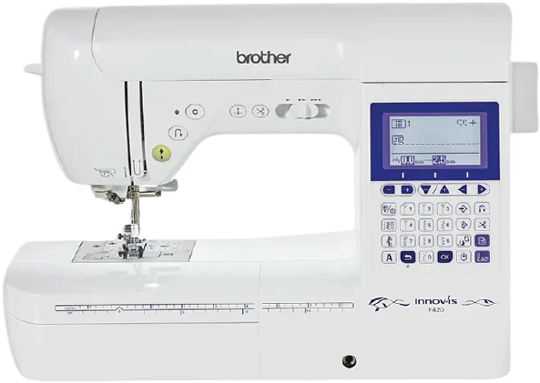 L’Innov-is F420 est l’un des modèles préférés des couturiers et des amateurs du monde entier. Elle intègre une multitude de fonctions dans un format simple et convivial. Elle offre la flexibilité et la dextérité dont vous avez besoin pour mener à bien divers projets créatifs. Laissez-vous également séduire !