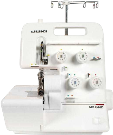La surjeteuses Juki MO 644-DN est une machine pour une débutante ou une couturière expérimentée pour créer des vêtements de sport ou des tenues de soirée élégantes avec une facilité déconcertante. Etendez vos possibilités créatives avec les surjeteuses Juki si simples à utiliser, d'une fiabilité reconnue et d'une sécurité absolue. Ces machines assemblent les matéraux et les fils les plus complexes pour vous faciliter la couture de vêtements à la mode.