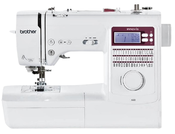 Passez à un niveau de couture supérieur grâce à l’Innov-is A50. Très polyvalente et facile d’utilisation, cette machine à coudre électronique est performante et s’adapte à vos besoins.