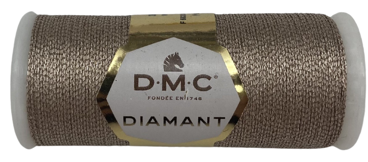 Fil à broder métallisé, Diamant DMC Col D225
