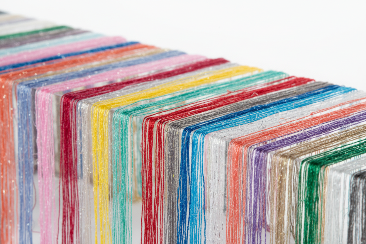 Fils pour couture, surjet et broderie