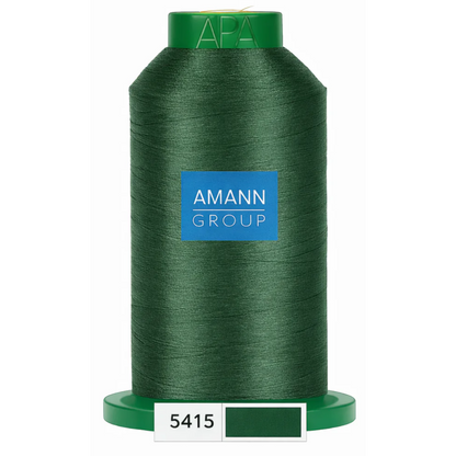 Fil à broder Isacord 40 polyester 1000 mètres coloris 5415 Vert
