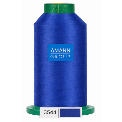 Fil à broder Isacord 40 polyester 1000 mètres coloris 3544 Bleu foncé