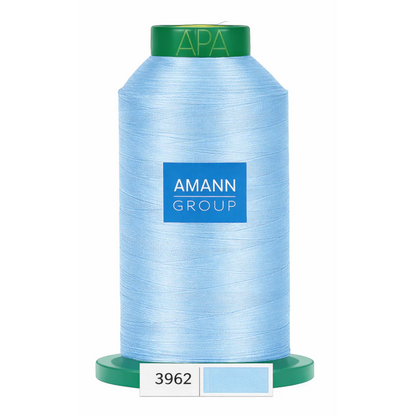 Fil à broder Isacord 40 polyester 1000 mètres coloris 3962 Bleu ciel
