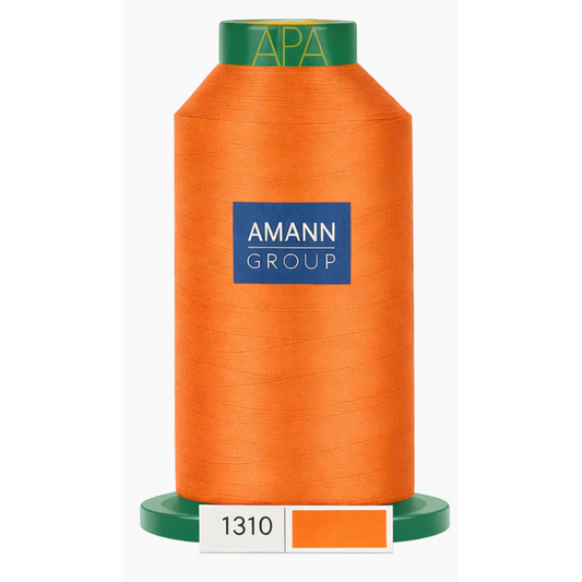Fil à broder Isacord 40 polyester 1000 mètres coloris 1310 Orange
