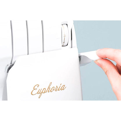 BABY LOCK Recouvreuse EUPHORIA 4/3/2 fils Alimentation auto du fil - Garantie 4 ans