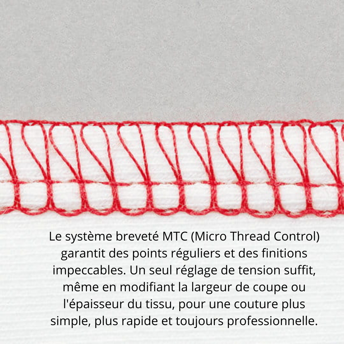 BERNINA  L450 Overlock Surfileuse-surjeteuse4 fils avec éclairage LED