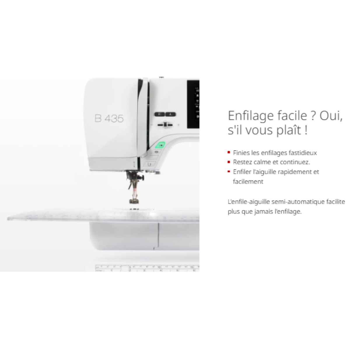 BERNINA B435 Machine à coudre Série 4
