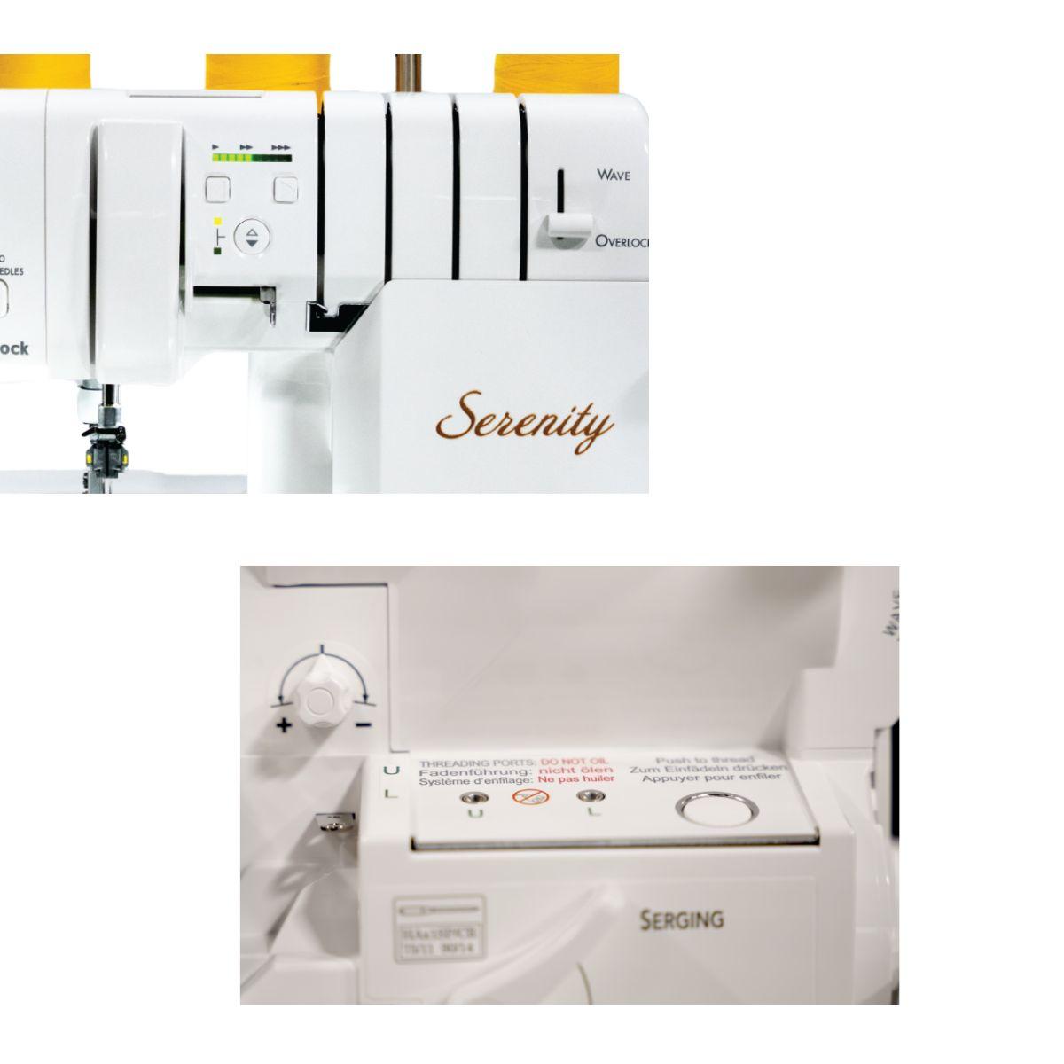 BABYLOCK Surjeteuse Baby Lock SERENITY BLSS4 | Enfilage Air & Tension Auto