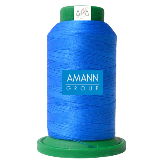 Fil à broder Isacord 40 polyester 1000 mètres coloris 3900 bleu