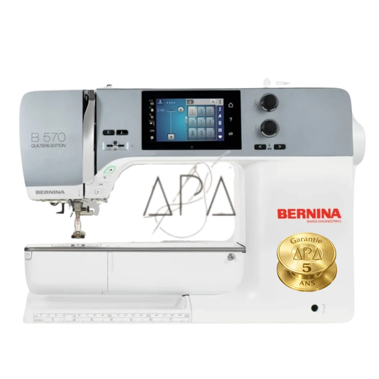 BERNINA B570 QE Machine à coudre, à quilter (module de broderie en option*)