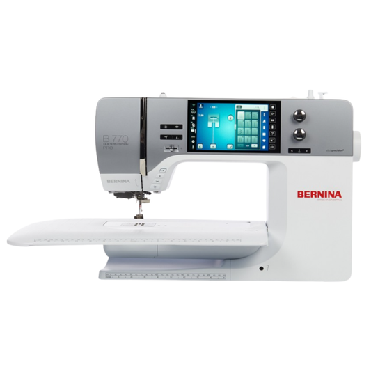BERNINA B770 QE PRO Machine à coudre et à quilter, module de broderie non inclus en option*