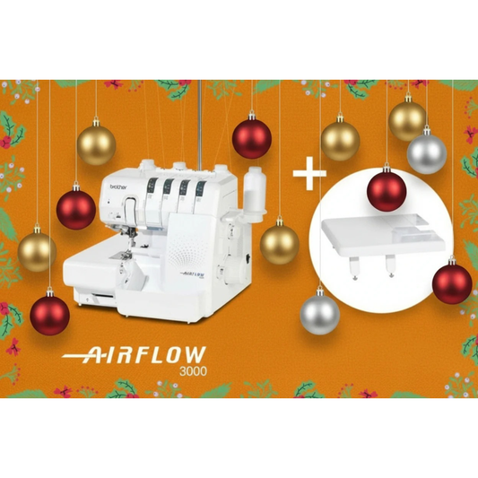 BROTHER AIRFLOW 3000 Surjeteuse à enfilage automatique