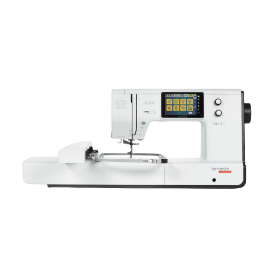 BERNETTE B70 DECO Brodeuse / Machine à broder