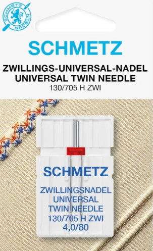 1 aiguille double Schmetz Universelle 130/705 H ZWI EA 4.0 diamètre 80