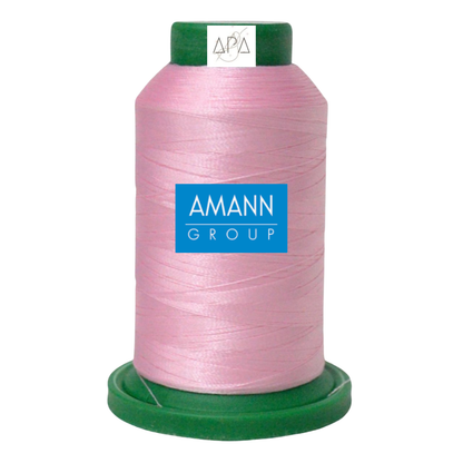 Fil à broder Isacord 40 polyester 1000 mètres coloris 2363 rose clair