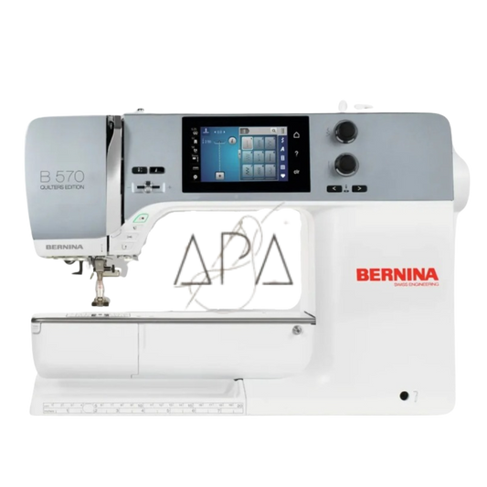 BERNINA B570QE Machine à coudre & à quilter (module de broderie en option*)
