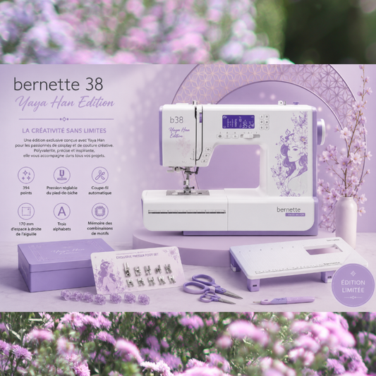 BERNETTE b38 Yaya Han Machine à coudre pour cosplay - Edition limitée