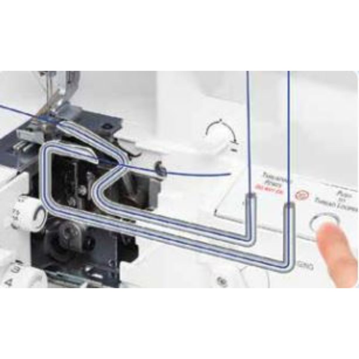 BABY LOCK Surjeteuse ACCLAIM 4/3/2 fils sans réglage de tension