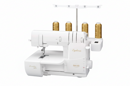 BABY LOCK Recouvreuse EUPHORIA 4/3/2 fils Alimentation auto du fil - Garantie 4 ans