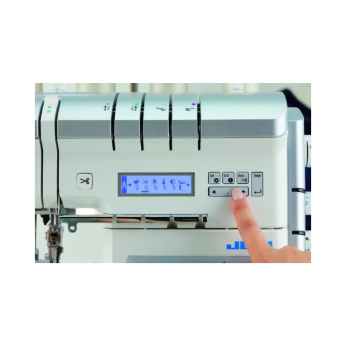 JUKI MO3500 Sumato Surjeteuse 4 fils à enfilage automatique - garantie 5 ans