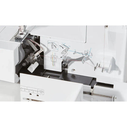 BROTHER Recouvreuse CV3440 4/3/2 fils pour débutants et intermédiaires