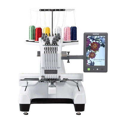 BROTHER PR680W Machine à broder AVEC table de rangement OFFERTE + système à casquette OFFERT + Logiciel PE DESIGN 11 à tarif préférentiel opie)