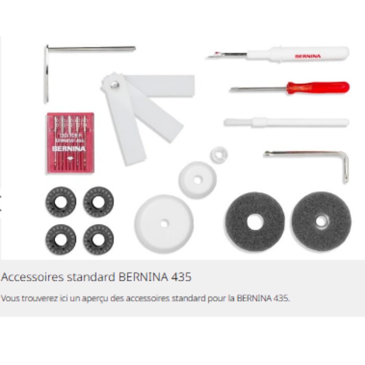 BERNINA B435 Machine à coudre Série 4