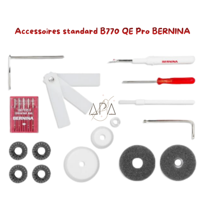 BERNINA B770 QE PRO Machine à coudre et à quilter, module de broderie non inclus en option*