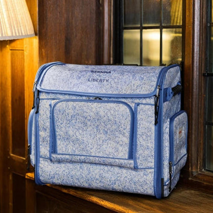 BERNINA B495 Liberty Edition - Machine à coudre design Liberty avec trolley + housse inclus
