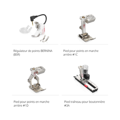 BERNINA B770 QE PRO Machine à coudre et à quilter, module de broderie non inclus en option*