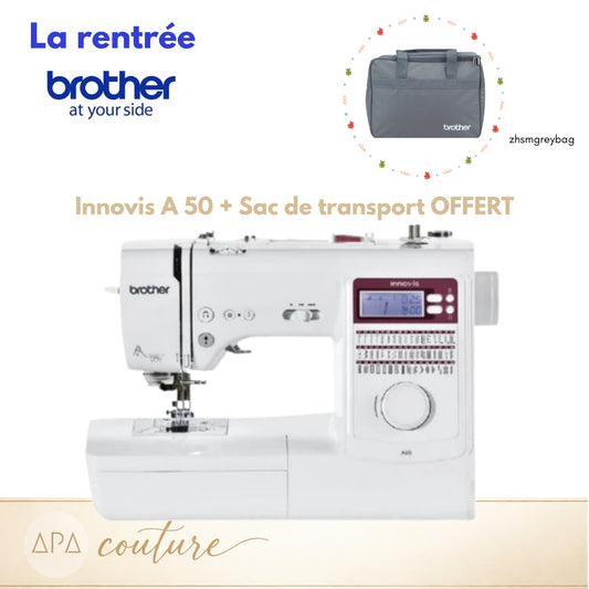 BROTHER Innovis A50 Machine à coudre AVEC sac de transport