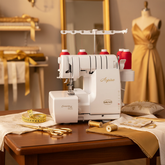 BABY LOCK Surjeteuse et recouvreuse ASPIRE - Garantie 5 ans