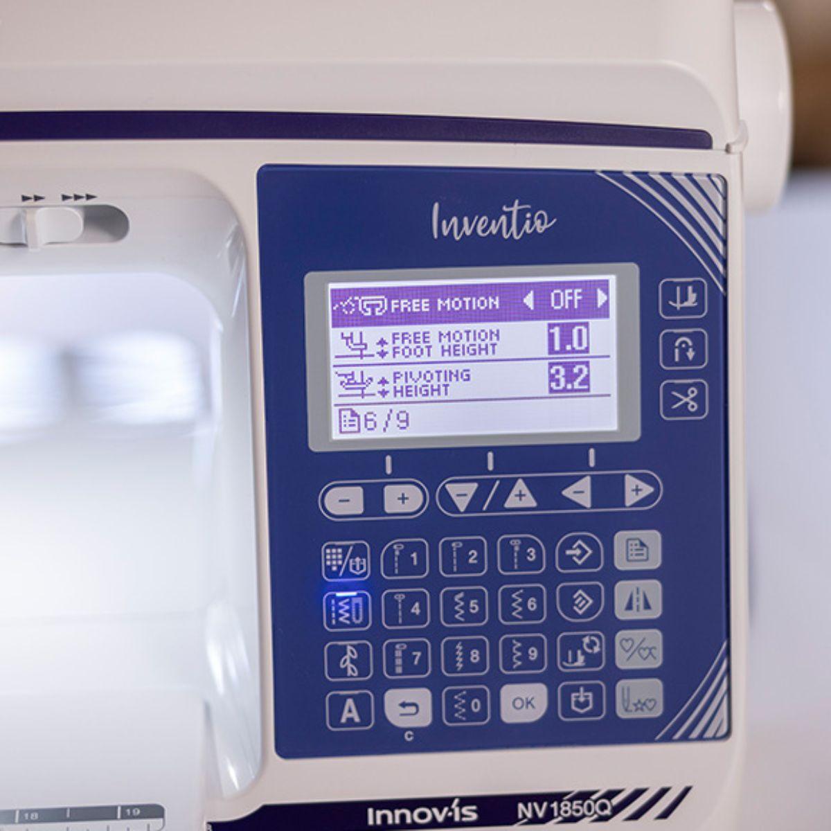 Brother Inventio NV1850Q | Machine à coudre et à quilter | Apacouture