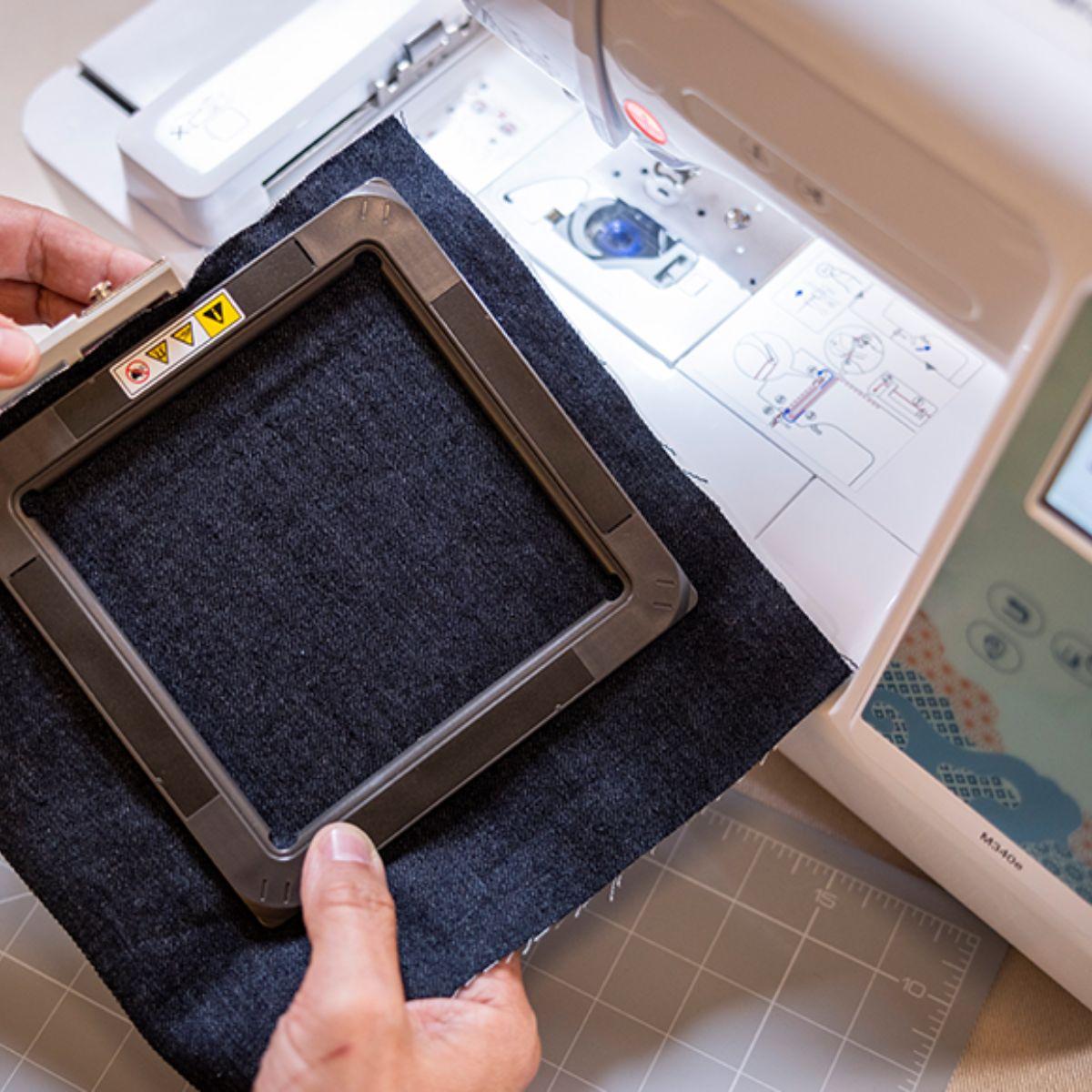 cadre magnetique broderie brother
