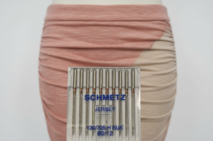Blister 10 aiguilles spécial Jersey SUK 130/705 H diamètre 80/12
